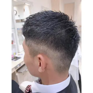 ショート メンズ 髪質改善/茅ヶ崎 マツモト リョウのヘアスタイル