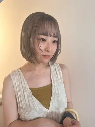 ショート カラー PARK代官山所属・大木 紗也香のヘアスタイル