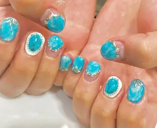 ネイル nuk.所属・坂本 萌のネイルデザイン