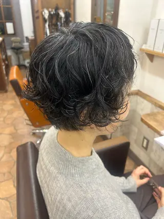 ショート パーマ アトリエMAI  北千住所属・🐰関根 さら🍒のヘアスタイル