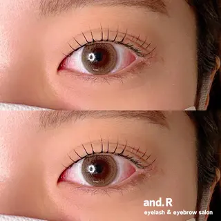 マツエク・マツパ 【and.R 】齋藤 惠女のマツエク・マツパデザイン