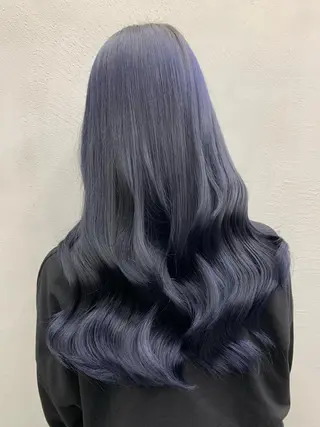 ロング カラー ヘアアレンジ RYOSUKE ハイトーンのヘアスタイル