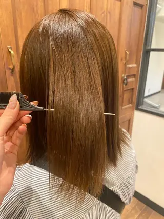 カラー elk ANZU🎀のヘアスタイル