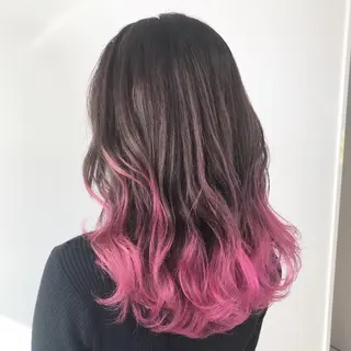 ロング カラー Lien 深井店のヘアスタイル