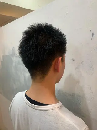 ショート メンズ 🍑艶髪✖️暖色系 ✨momoka🍑のヘアスタイル