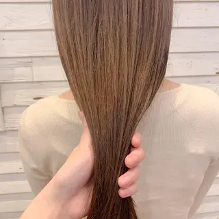 ミディアム カラー 🌱小顔ヘア/ボブ ミディアム/双葉🌱のヘアスタイル