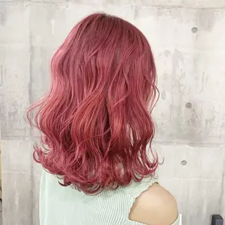 セミロング カラー ☾ ちゃみのヘアスタイル