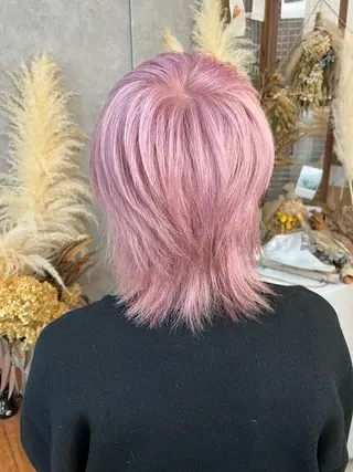 メンズ エクステ・髪質改善・ ブリーチ・吉田大介のヘアスタイル