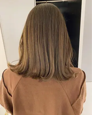 ミディアム カラー LOVESTOIKE 堂本のヘアスタイル