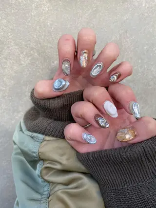 ネイル 【似合わせ提案】鈴木 舞のネイルデザイン