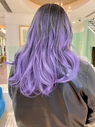 ロング カラー Re:ta Hair 飯田淳平のヘアスタイル