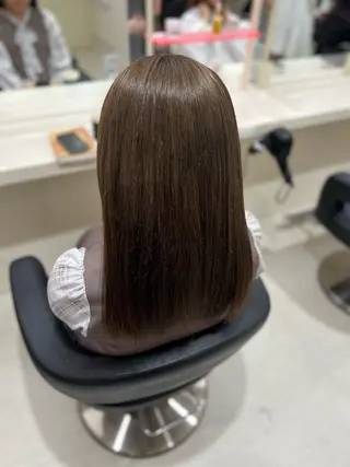 ミディアム カラー ヘアアレンジ 韓国レイヤー&ピンク 艶髪🩶maikoのヘアスタイル