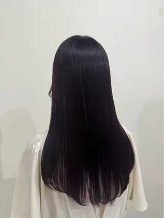 ロング カラー ゆ う あのヘアスタイル