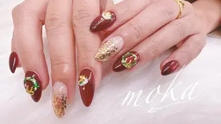 ネイル 胡蝶蘭レディースサロ ンNailMOKAのネイルデザイン