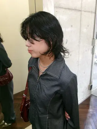 ショート レイヤー/ボブ/ 透明感カラー/ニワのヘアスタイル