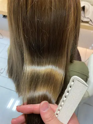 ロング カラー 🔸縮毛矯正/髪質 改善カラー石崎🔸のヘアスタイル