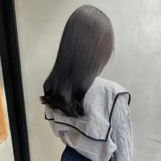 セミロング カラー 板谷みさき /艶ボブ/藤沢美容室のヘアスタイル