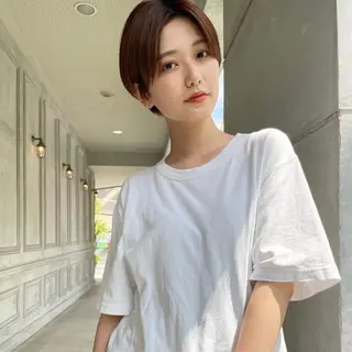 ショート 河原 亮のヘアスタイル