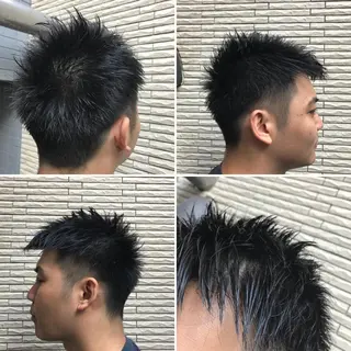 ショート メンズ "PEPPU "所属・🌈推し色派手髪 ハイトーンShinのヘアスタイル