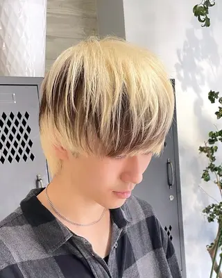 カラー メンズ メンズ/レディース/ wotaku.のヘアスタイル