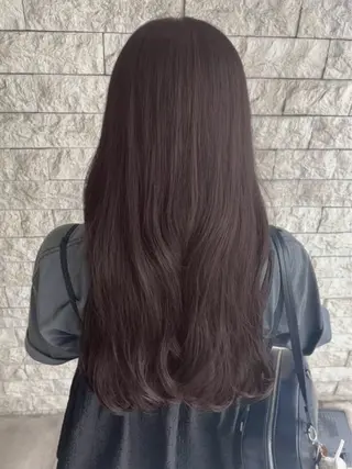 ロング カラー 透明感カラー／ 艶感カラー／RAMUのヘアスタイル