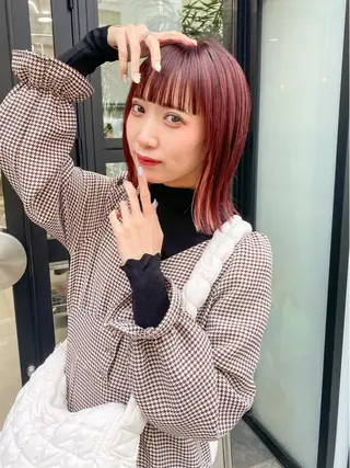 ミディアム カラー 栄・伏見 JOULE'Sのヘアスタイル