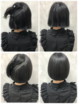 ショート 満足度⭕️縮毛矯正師 谷口にお任せを👍のヘアスタイル