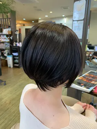 ショート カラー 中野  淳のヘアスタイル