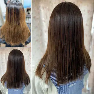 カラー glosstokyo所属・縮毛矯正技師須藤玲人 髪質改善師ゴトウのヘアスタイル