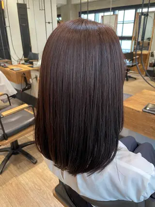 カラー 新宿 /透明感カラー レイヤー/NANAのヘアスタイル