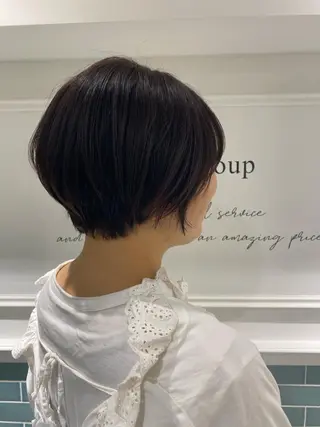 ショート 髪質改善レイヤー/ ボブたんの翔太のヘアスタイル