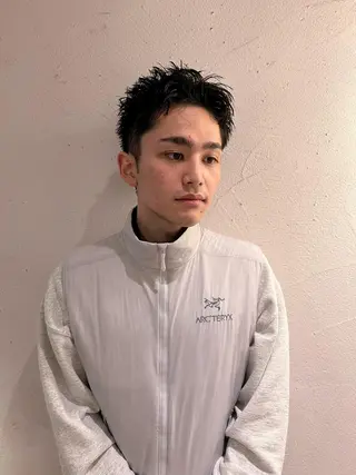 ショート メンズ メンズスタイリスト リュウジのヘアスタイル
