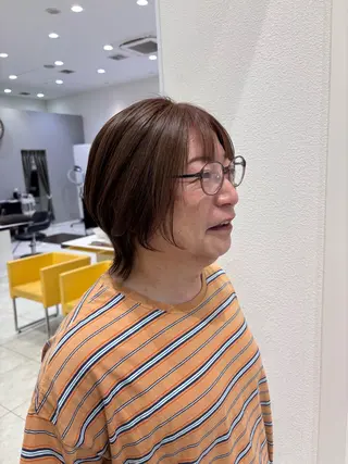 ショート カラー 🩶米澤 美月🩶のヘアスタイル