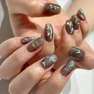 ネイル はあとねいる筑紫口店 Hitomiのネイルデザイン