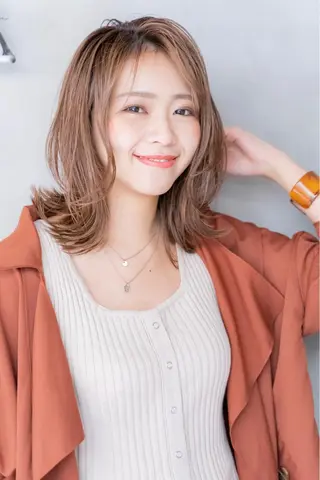 ミディアム カラー パーマ ヘアアレンジ メンズ キッズ ネイル マツエク・マツパ 韓国ヘア🫧 KAZUTOのヘアスタイル