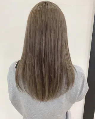 ロング カラー 中村 卓也のヘアスタイル