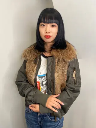 ミディアム カラー land所属・透明感カラー/レイヤ ー🌙Honokaのヘアスタイル