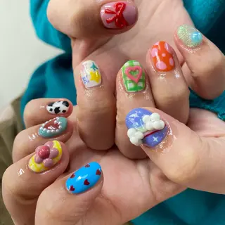 ネイル I P'ink nail salon所属・I pinknail 韓国風·持ち込み専門のネイルデザイン