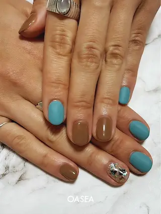 ネイル 🌞💜 KAORI 🌴のネイルデザイン