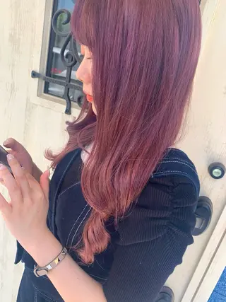 ロング カラー ヒヨシ ルナのヘアスタイル