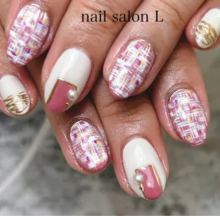 ネイル 吉川市 ネイルサロンLのネイルデザイン