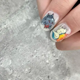 ネイル 東 千夏のネイルデザイン