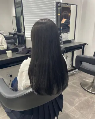 ロング カラー 🤍透明感推しカラー 🤍yui‪💞✨のヘアスタイル