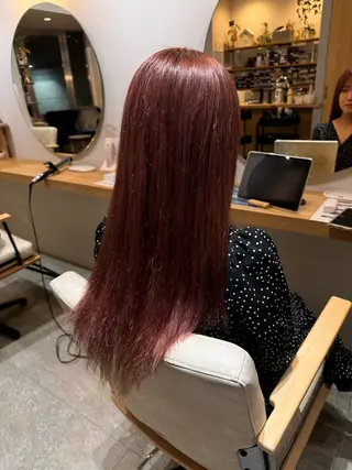 ロング 《PARAGO緑橋》 内田美結のヘアスタイル