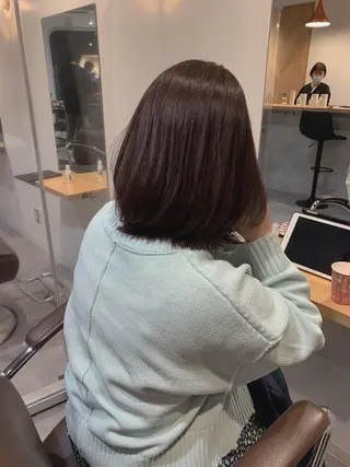 ミディアム MIA 菅原のヘアスタイル