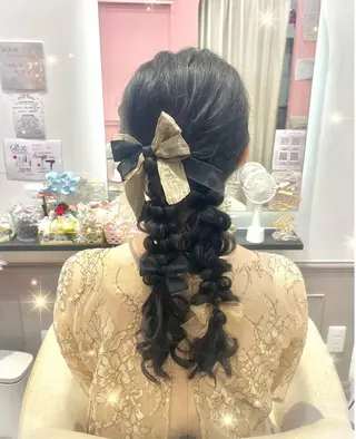 ヘアアレンジ lien eriiのヘアスタイル