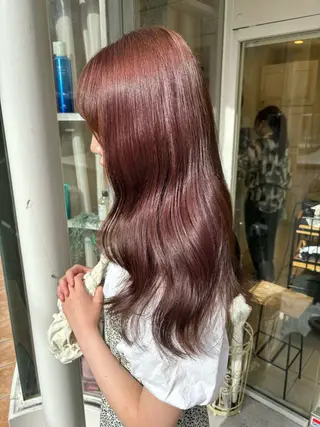 ロング カラー 🎀オリーブベージュ /minami🎀のヘアスタイル