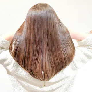 セミロング LaBless梅田 🎀坂本リオのヘアスタイル