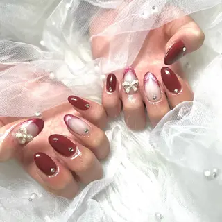 ネイル E  nail 風羽のネイルデザイン