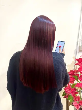 ロング カラー MINX【青山店】所属・asuka/似合わせ /レイヤー/暖色のヘアスタイル